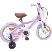 vidaXL Vélo pour enfants 16 pouces, pour les 4-6 ans, violet