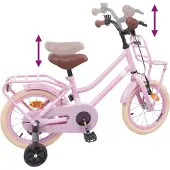 vidaXL Vélo pour enfant 16 pouces, pour les 4-6 ans, rose clair
