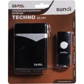 ZAMEL ST251 Sonnette sans fil TECHNO Fonctionne avec des piles (Funk)