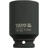 YATO Douille longue à choc hexagonale - - 3/4'' - 41 mm - Hexagonale - Robuste - Pour usage intensif