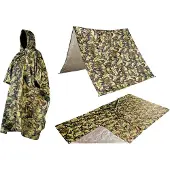 Neo Tools cape de pluie 3 en 1 pour l'extérieur | Poncho universel XXL