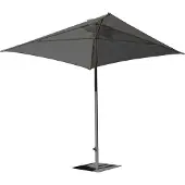 DCB Groupe Parasol en aluminium laqué et toile Olefin