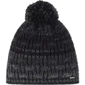 Eisbar Unisexe, Bonnet, Anka Pompon, Gris, Noir, (Taille unique)