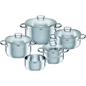 Silit Set de casseroles Toskana acier inoxydable 5 pièces