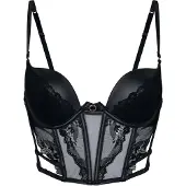 Hunkemoller Soutien-gorge 'Ilenia' noir