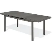 DCB Groupe Table en alu et spraystone avec rallonge automatiquee