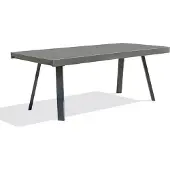 DCB Groupe Table de jardin 12 places en aluminium