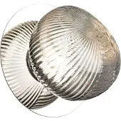 Eko-Light Plafonnier Milagro BOLLA SMOKED 3W LED chrome verre