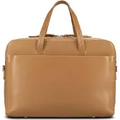 Jost Porte-documents 'Arva' cognac