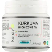 Kenay Compléments alimentaires curcuma micellisé (240 gélules) 3165