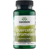 Swanson Health Quercétine & Broméline - Formule Avancée 100 Capsules Health Products