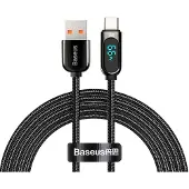 Baseus Câble Usb Do Usb-C Display, 66W, 1M (Czarny)