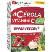 Forte pharma Acérola Vitamine C 20 pc(s) Comprimés Effervescents