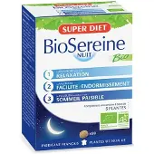 SuperDiet Biosereine Nuit Bio - 10% avec le code: 926CE 80 pc(s) Comprimé(S)