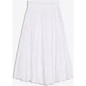 Bershka Jupe blanc naturel