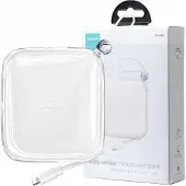 JOYROOM Powerbank 10000Mah Jelly Series 22.5W Avec Câble Lightning Intégré Blanc (Jr-L003)