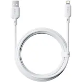 Baseus Silky Series Ladekabel USB auf iP 2.4A 2m Weiß