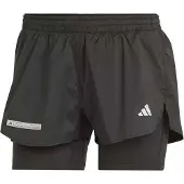 Adidas Pantalon de sport 'Ultimate' gris clair / noir / blanc