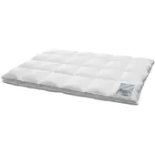 HANSKRUCHEN GmbH HANSKRUCHEN Diamant couette en duvet 240x220 cm légère 100% duvet d'oie lavable pour personnes allergiques respirante à caissons blanche