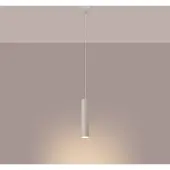 Sollux Lampe suspendue LAGOS 1 beige 1xGU10 10W acier 118x8x8cm