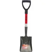 AWTOOLS Fiberspaten mit geradem Stiel