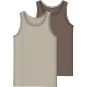Name it Maillot de corps marron / taupe