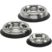 Nobby Gamelles Pour Chien Inox Plate Antidérapante Nobby Pet Royal