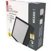 Emos Luminaire à LED NEXXO noir, 17 x 17 cm, 12,5 W, blanc chaud/neutre, ZM6333