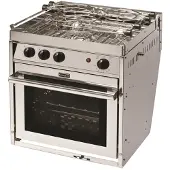Force 10 American Kitchen Stove Argenté 559 x 540 x 603 mm