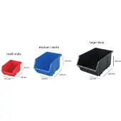 Patrol Group Conteneur de stockage rouge 160x250x129 mm
