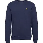 Lyle & Scott Sweat-shirt bleu outremer / jaune d'or