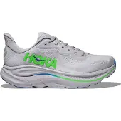 Hoka One One Chaussure de course 'Clifton 10' bleu marine / gris clair / vert fluo