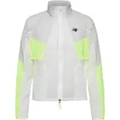 New Balance Veste de sport jaune fluo / blanc