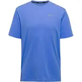 Nike Miler Homme - T-Shirts, Bleu - Taille XL - Poly Jersey