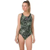 Speedo Boom Muscleback Swimsuit Noir UK 32 Femme
