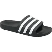 Adidas Claquettes / Tongs 'Adilette Aqua' noir / blanc