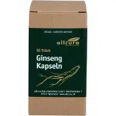 Allcura Gélules de ginseng 500, 50 pcs KAP