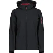 Campagnolo 39a5006 Softshell Jacket Noir S Femme