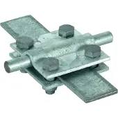 Dehn Pièce en croix acier/tZn KS 8.10 FL30 STTZN 318201