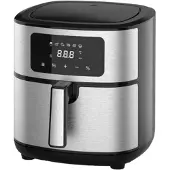 Standart Air fryer AF80B-R, 1500 W, 8 l, Friteuse, Argent, Noir