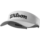 Wilson Hommes, Casquette, - Visor Cap - White, Blanc, (Taille unique)