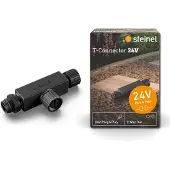 Steinel Connecteur en T pour système d'éclairage de jardin 24 V, noir