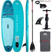 Aqua Marina Breeze All-around Inflatable Paddle Surf Board Vert 300 x 76 x 12 cm
