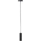 Brilliant Lampe suspendue noire Marty 1 lumière