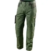 GRUPA TOPEX Pantalon de travail camouflage olive, taille L