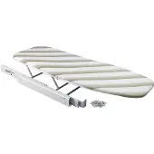 Emuca Planche à repasser pliable Iron en acier
