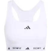 Adidas Soutien-gorge de sport 'TECHFIT' noir / blanc