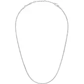 Daniel Wellington Colliers Chaîne de base Argent De 43 cm à 49 cm Collection Elan Staple - femme