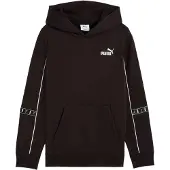 Puma Ess Tape Layout Hoodie Noir 14-16 Years Garçon