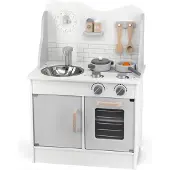 Polar B Viga Polarb Cuisine En Bois Avec Accessoires Eco Gris